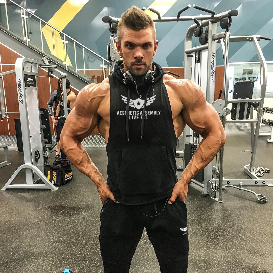 Cơ bắp tập thể dục chó brother new casual trùm đầu vest loại của nam giới không tay thể thao khô nhanh vest đào tạo vest áo gió thể thao nam