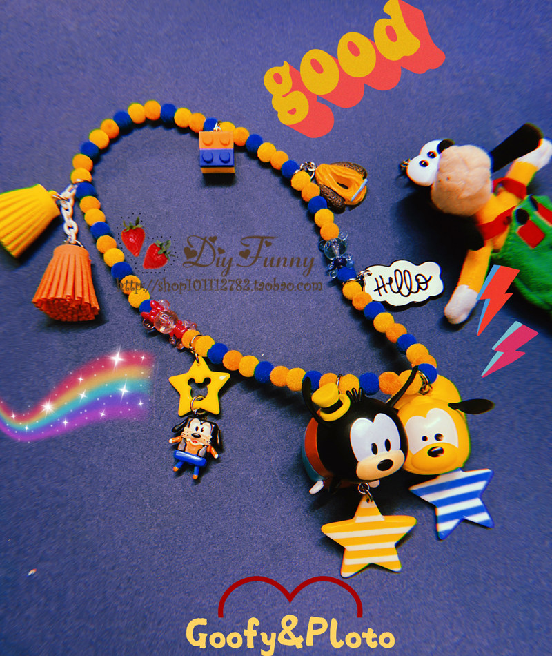 Disney TSUM Goofy Mickey Dumbo Pooh Car Rearview Mirror Pendant Car Pendant Cartoon Car Hanging