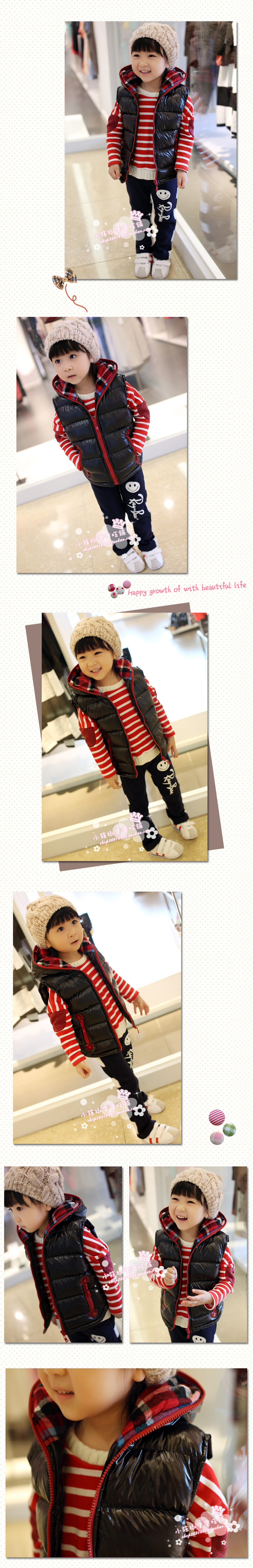 Gilet fille en cuir - Ref 2071109 Image 5