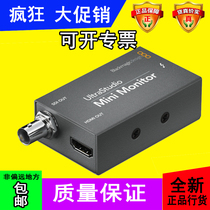 BMD UltraStudio Mini Monitor-lightning screen card output card supervision card with invoice
