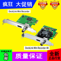 BMD DeckLink Mini Recorder 4K Half-height PCIe Capture Card Incl Tax