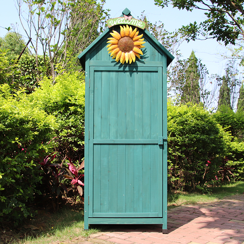 Outdoor lockers waterproof sunscreen Balcony Courtyard Miscellaneous Cabinets Infield Garden Wind Garden Tools Room Open Air