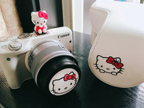 Canon m3 camera case leather case EOS M3 micro single camera case 18-55 55-200mm head