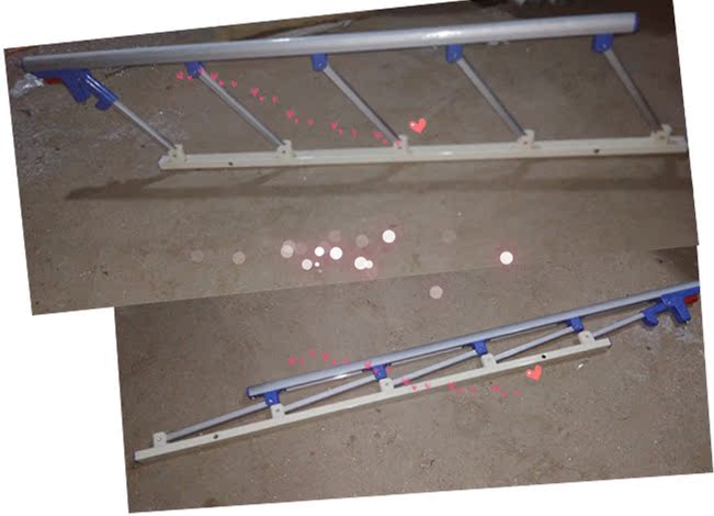 包邮加厚医用铝合金护栏可折叠扶手病床护理床护栏家用防摔保护架
