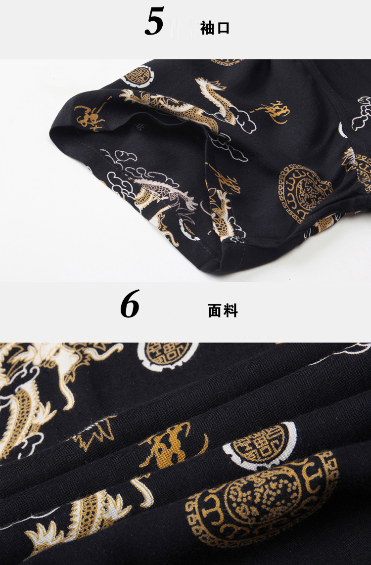Bộ đồ Tang mới mùa hè 2018 theo phong cách châu Âu dành cho nam shop đồ nam