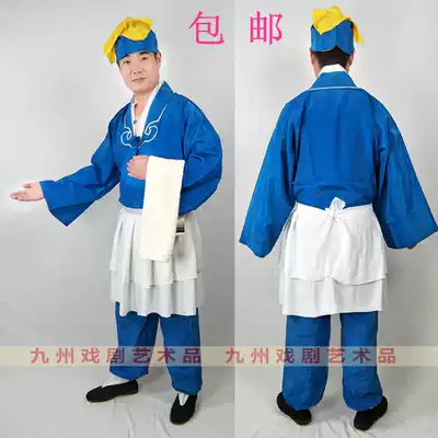 Selling boats, tea clothes, ancient costumes, civilians, farmers, fishermen, costumes, men's boats, fishermen's costumes