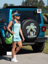 Jofit Womens Hot Toddy Racerback Tank