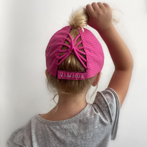 VimHue Girls Sun Goddess Hat - Fuchsia