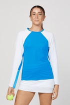 Sofibella Womens New Wave Raglan Long Sleeve--