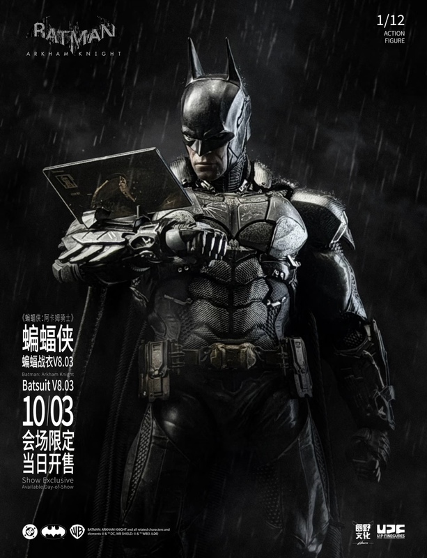 [in Stock] Yuanye Culture Arkham Knight Battle-Damaged Batman Batman Suit 2026Wf Limited Edition