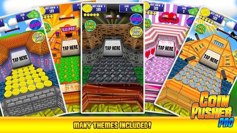 unity3d Coin Pusher Pro 1.17.0 游戏机游戏推币小游戏源码素材-成都宝兰