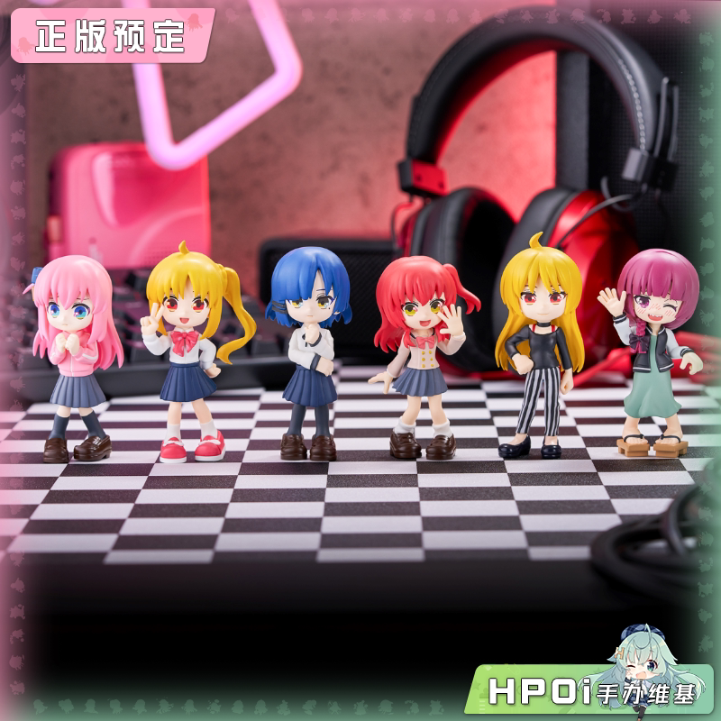 Bushiroad PalVerse孤独摇滚 后藤独 波奇酱 Q版手办