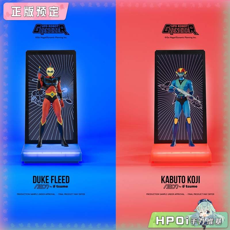 Tsume ArtNEON UFO机器人古连泰沙 兜甲儿雷德弗手办