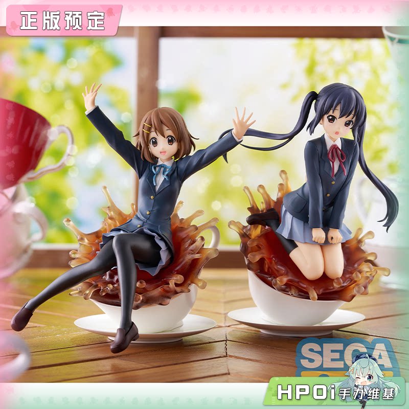SEGA Luminasta 轻音少女 平泽唯 中野梓 景品手办
