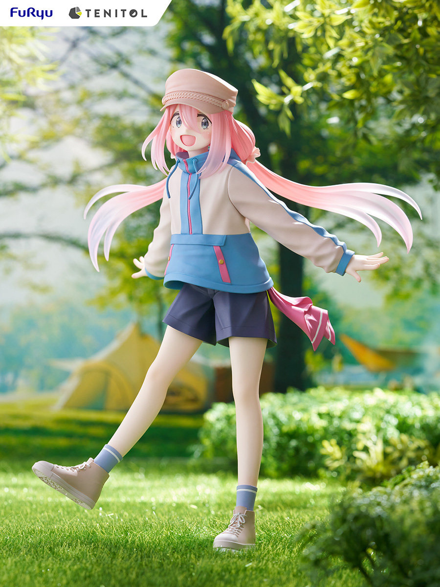 Figure Yurucamp Season 3 – Kagamihara Nadeshiko – Tenitol – 22cm (FuRyu)
