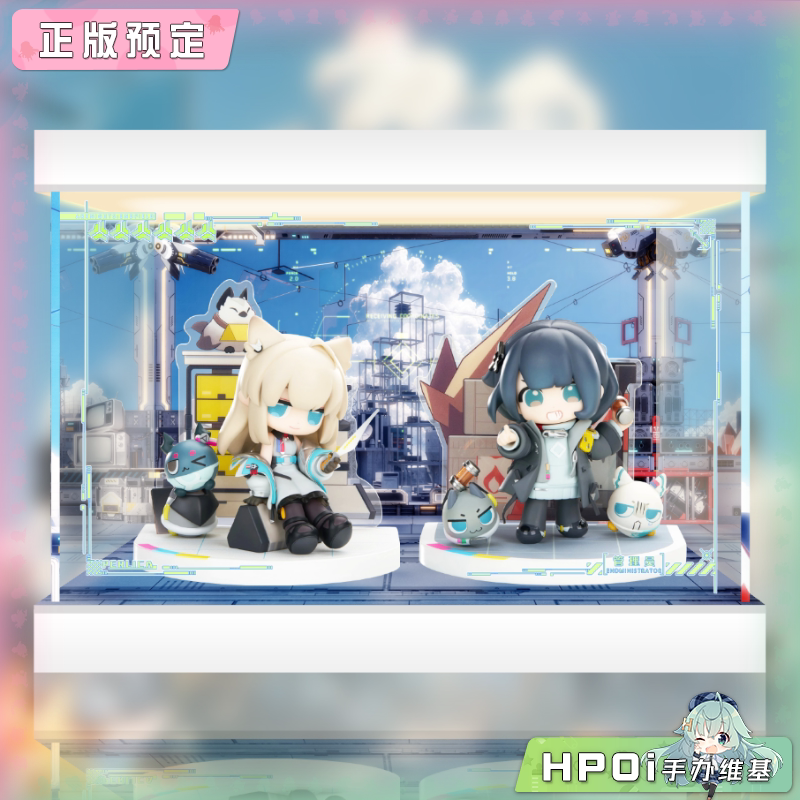 展示盒 Cuties 明日方舟：终末地 佩丽卡&amp;管理员手办