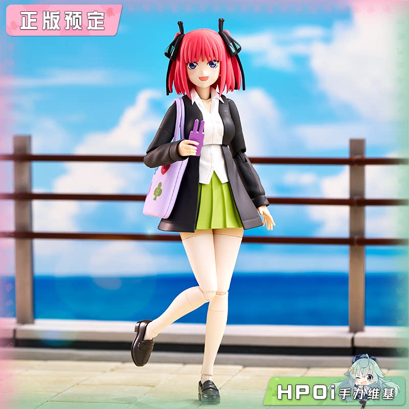 角川 五等分的新娘 中野二乃  拼装模型 可动 手办