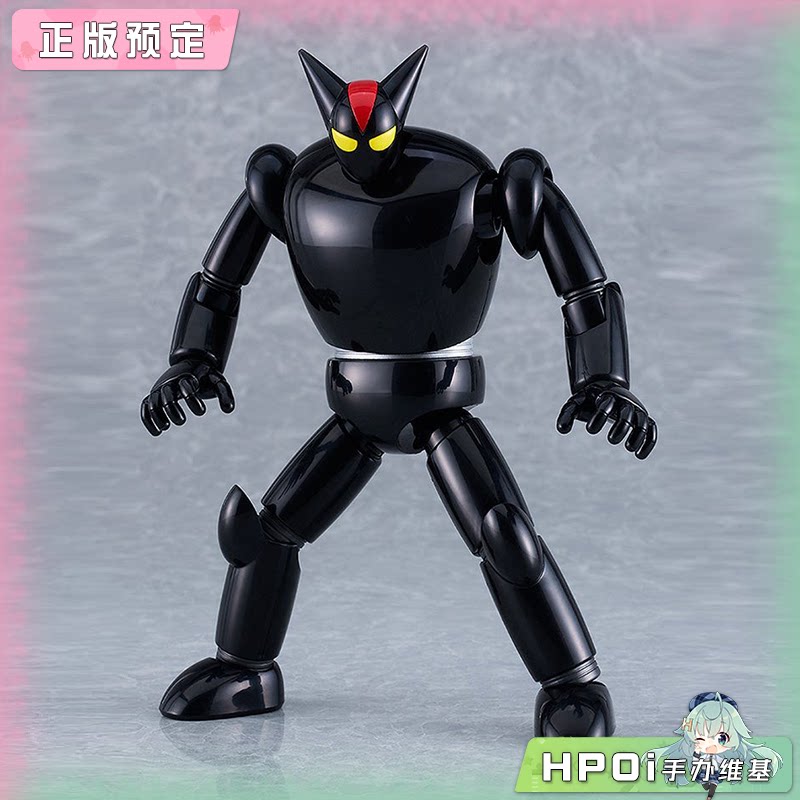GSC MODEROID 铁人28号 黑色猛牛 初代 模型 手办