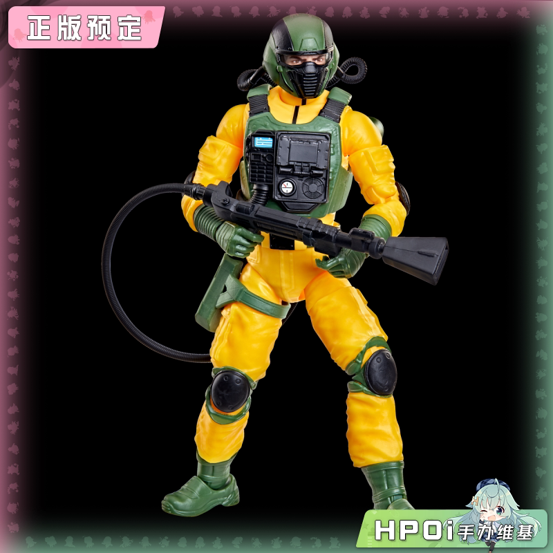 Hasbro 绝密 特种部队 G I Joe 198 气密 可动手办
