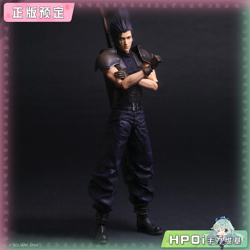 SE 最终幻想7重生 PLAY ARTS 扎克斯 菲尔 可动手办