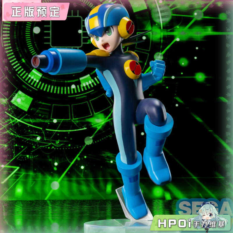 SEGA Luminasta 洛克人EXE 洛克人 景品 手办