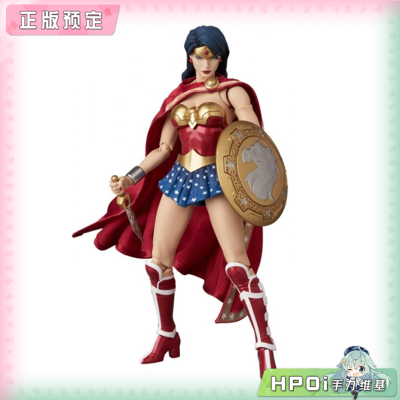 Medicom MAFEX 超人 明日之战 漫画版 神奇女侠 手办