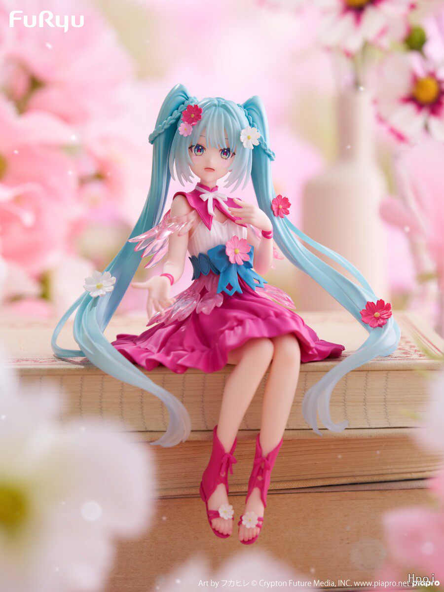 Hatsune Miku Flower Fairy Noodle Stopper Figure Cosmos 14cm (FuRyu) Hatsune Miku Flower Fairy Noodle Stopper Figure Cosmos 14cm (FuRyu)