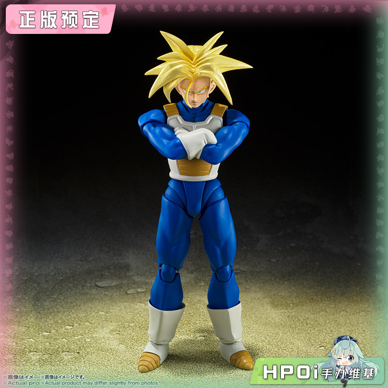 万代SHF龙珠Z特兰克斯隐藏的超级力量超级赛亚人手办