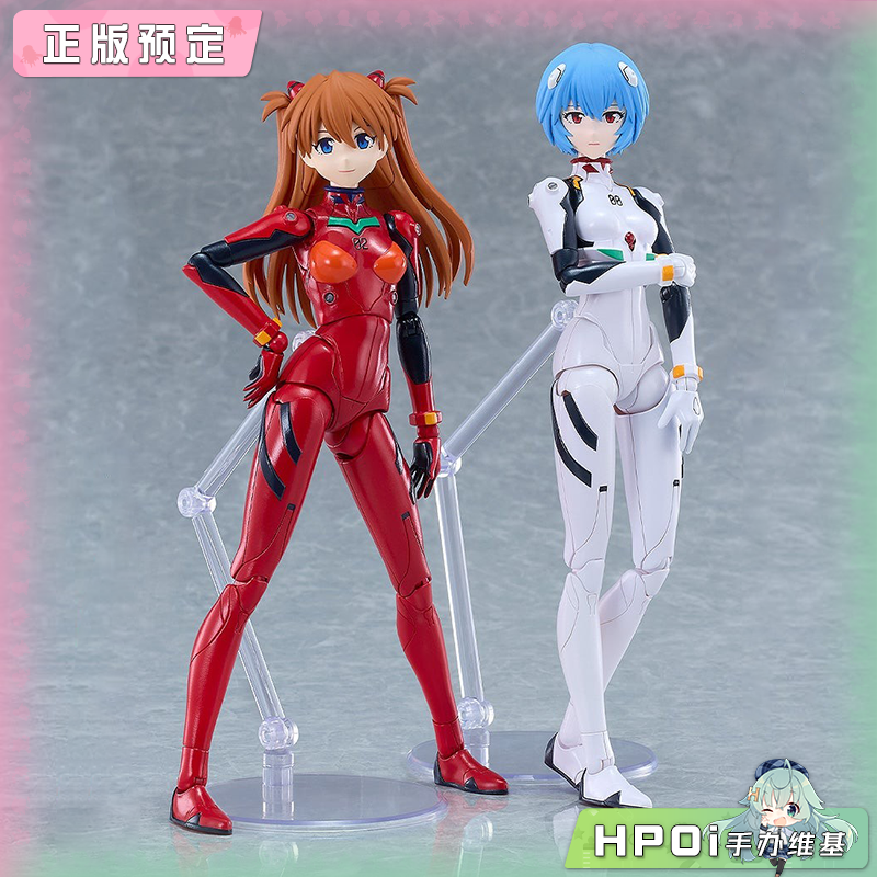 GSC PLAMATEA EVA 明日香 绫波零 丽 机娘 可动手办