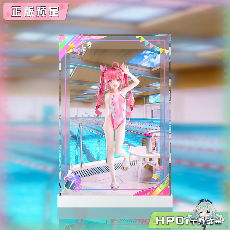 展示盒 AMAKUNI 泳装身影 瓦特菈 竞技泳装 手办