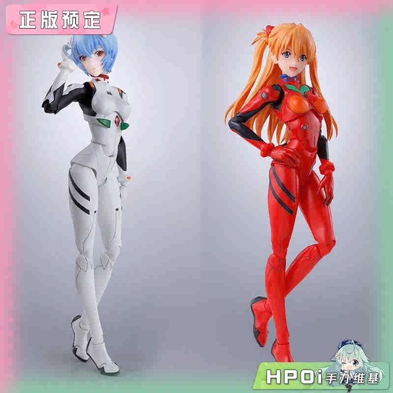 万代 SHF 新世纪福音战士 绫波零绫波丽 明日香 手办