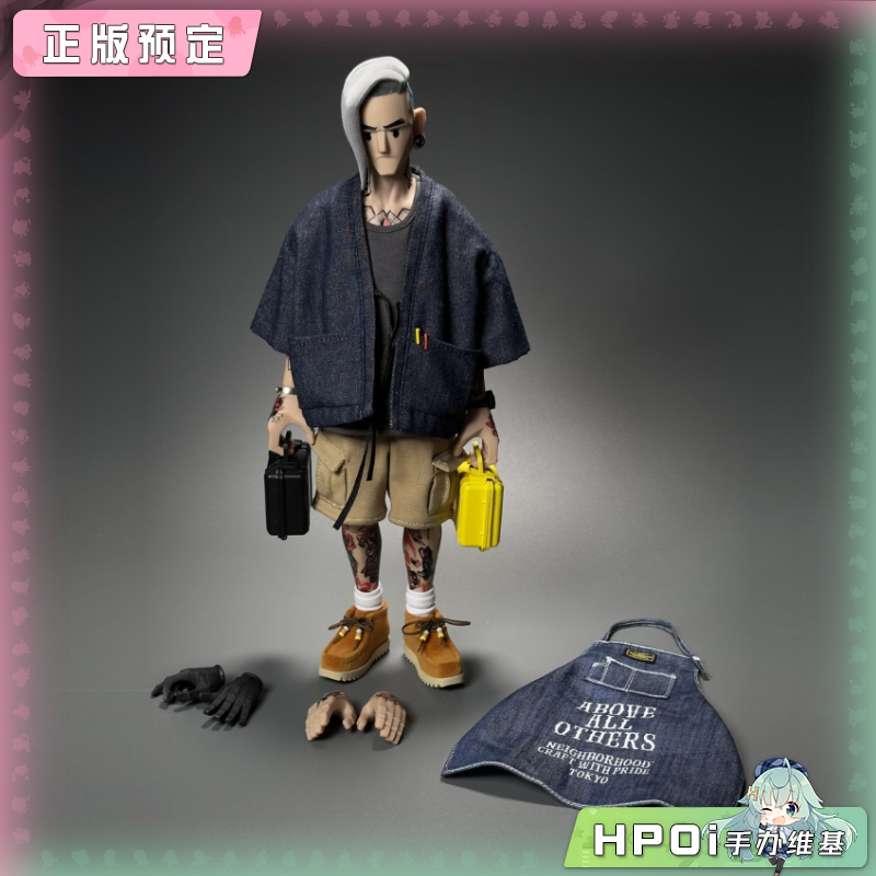 TrickyMan12 刺青师2 特别版 模型 人偶 可动 手办