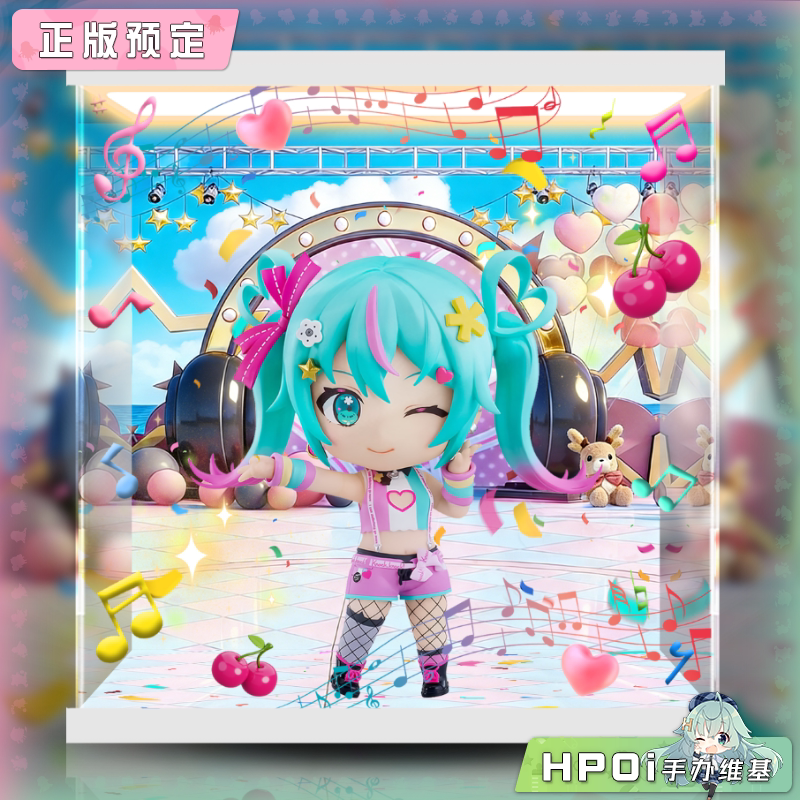 展示盒 GSC 粘土人 初音未来 DecoMiku 光明 手办