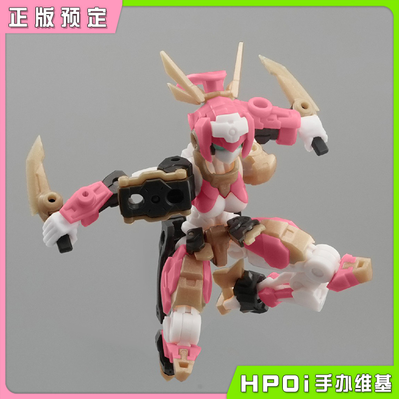 默启 傀甲小队 樱刃 再版 机娘  拼装模型 可动 手办