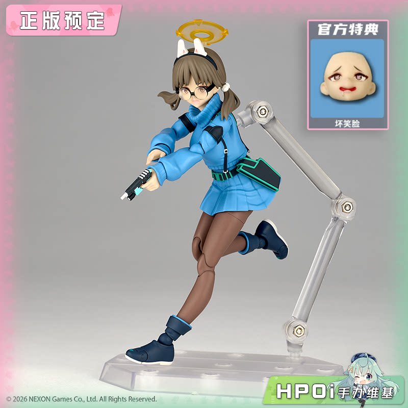 海洋堂 转轮科技 蔚蓝档案 风仓萌绘 机娘 可动手办