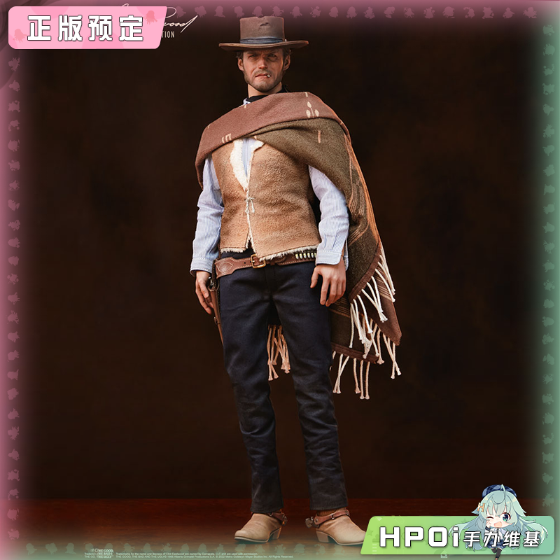 Sideshow 荒野大镖客 克林特 伊斯特伍德 可动 手办