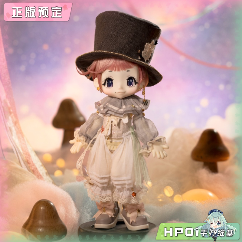 Azone KIKIPOP 银河精灵粉发第16弹 微笑嘴 娃娃手办