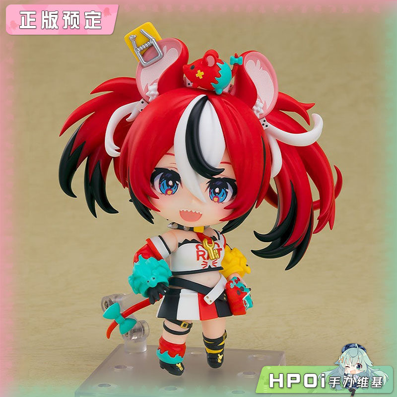 GSC 粘土人 hololive 哈珂斯 贝尔丝 可动 手办