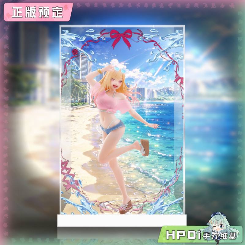 展示盒 Taito 更衣人偶 喜多川海梦 泳装 改进版景品