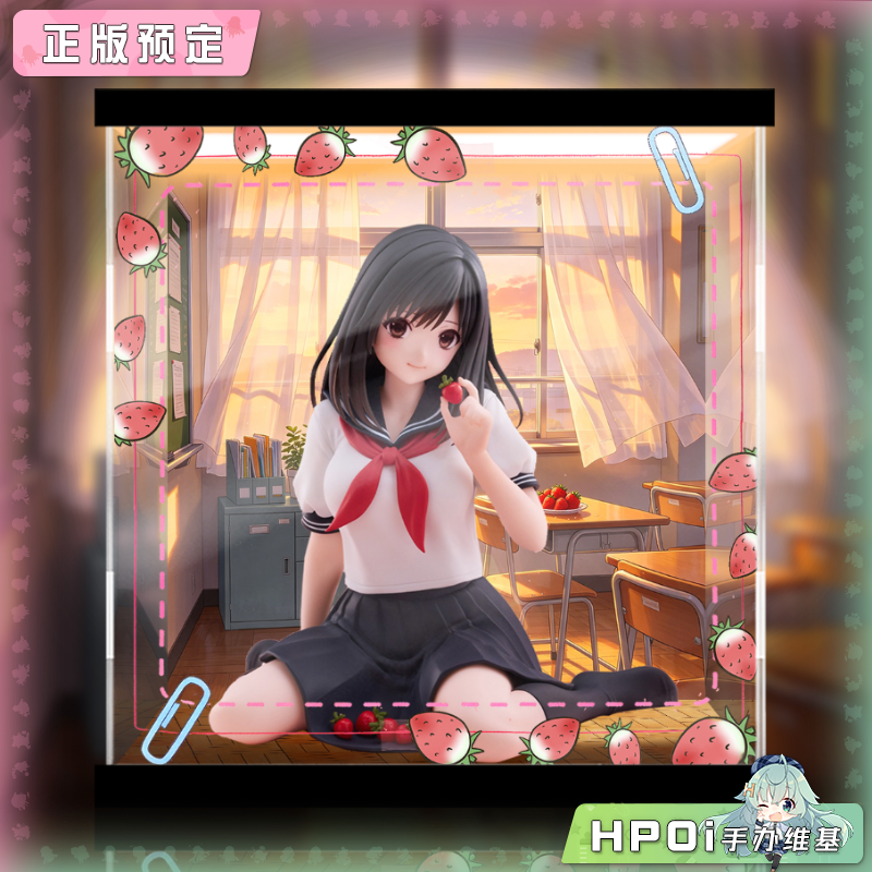 展示盒 TAITO DC 草莓100% 东城绫 制服 景品 手办