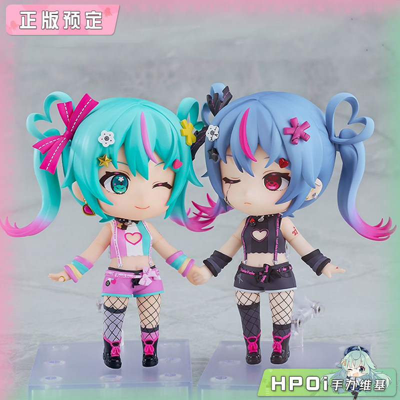GSC 初音未来 DecoMiku 光明 黑暗 粘土人 可动 手办