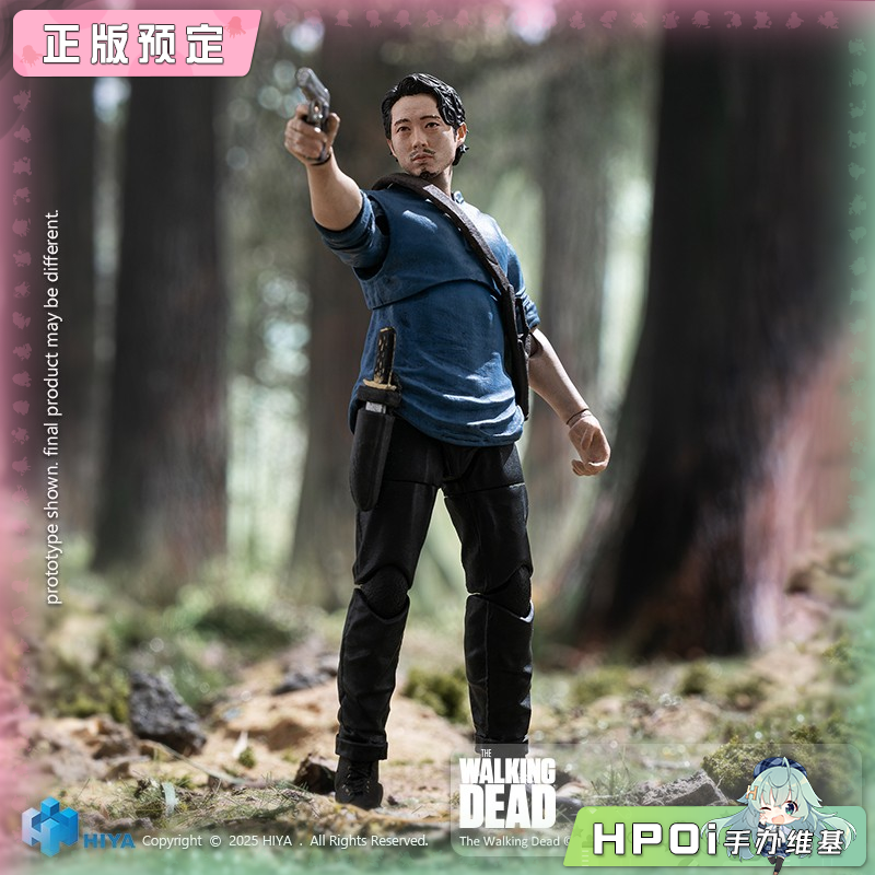 HIYA 海雅 特种部队 EM 行尸走肉 格伦 可动 手办