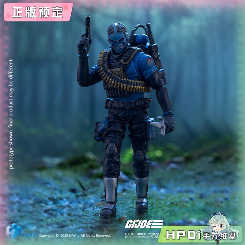 HIYA 海雅 特种部队 蛇魔 射击手 可动手办