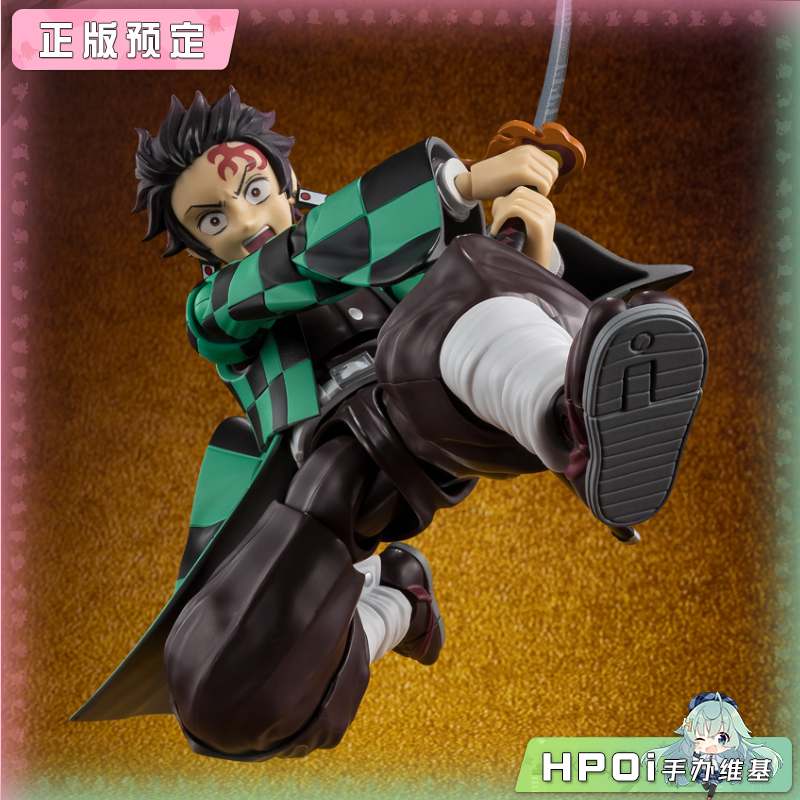 万代 SHF 鬼灭之刃 灶门炭治郎 无限城决战 可动手办