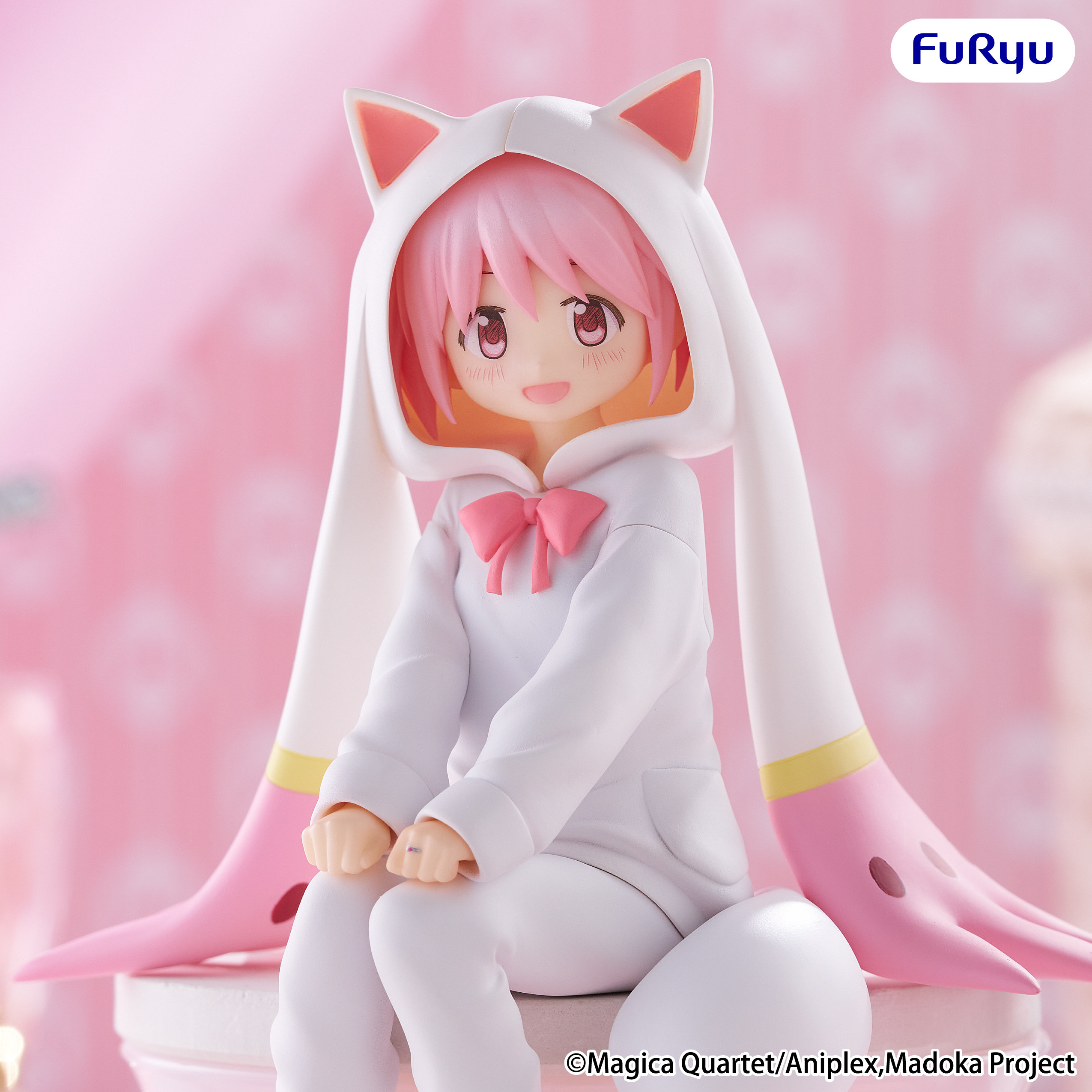 Kaname Madoka Noodle Stopper Figure Nightwear Mahou Shoujo Madoka☆Magica (FuRyu) Kaname Madoka Noodle Stopper Figure Nightwear Mahou Shoujo Madoka☆Magica (FuRyu)