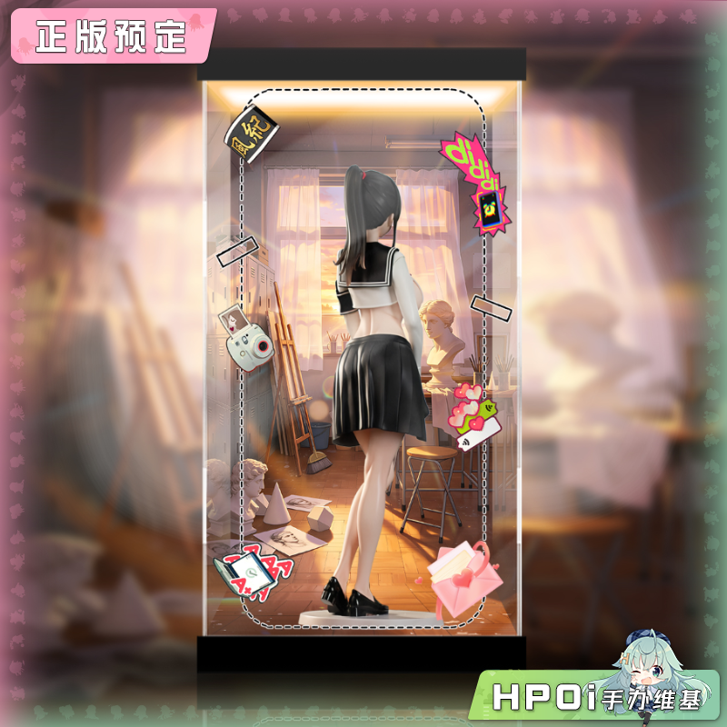 展示盒 HobbyRangers 渴望学习的风纪委员 1/4 手办