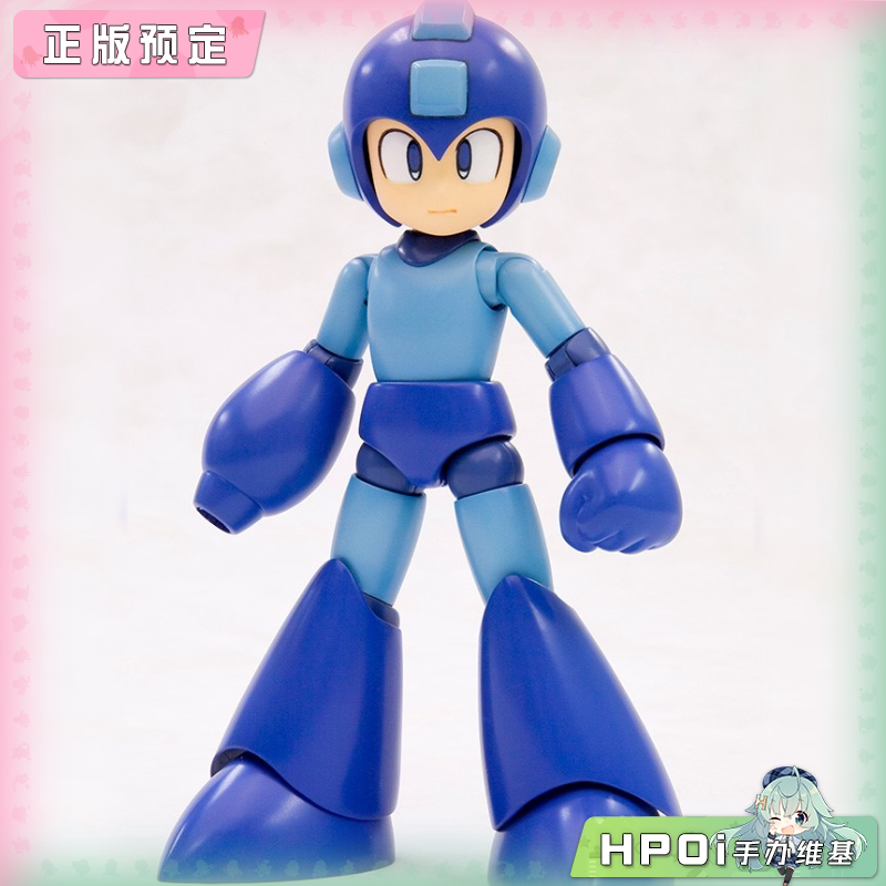 寿屋 ROCKMAN 洛克人 新包装版 拼装模型 可动手办
