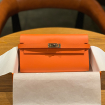 H home Kelly wallet female big name long leather bag star with large capacity wallet multi card position function