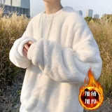 Брендовый трендовый свитер для влюбленных, парная одежда, в корейском стиле