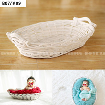 Childrens photography props hundred days baby photography building baby shoot props Korean baby basket